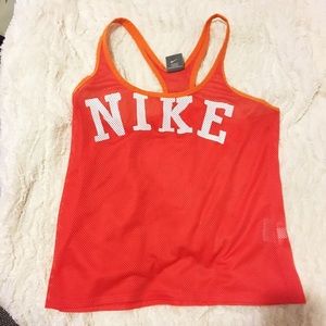 Nike mesh tank top